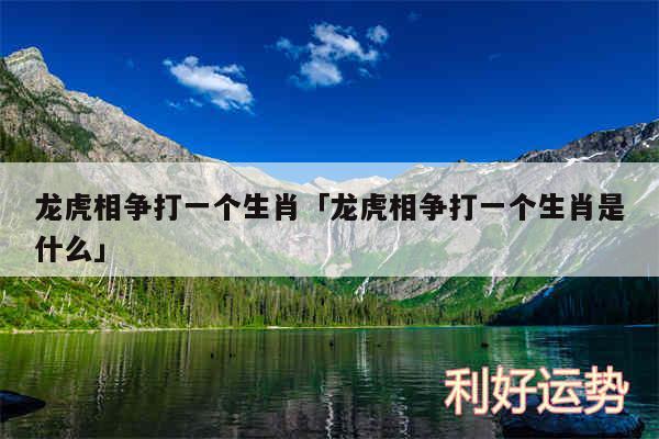龙虎相争打一个生肖及龙虎相争打一个生肖是什么