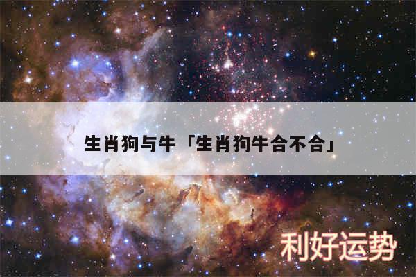 生肖狗与牛及生肖狗牛合不合