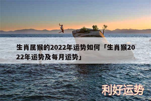 生肖属猴的2024年运势如何及生肖猴2024年运势及每月运势