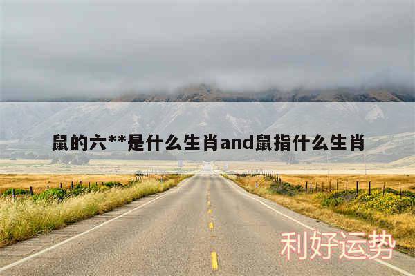 鼠的六**是什么生肖and鼠指什么生肖