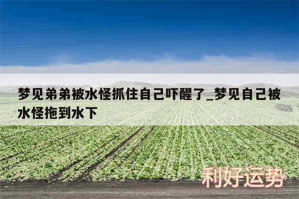 梦见弟弟被水怪抓住自己吓醒了_梦见自己被水怪拖到水下