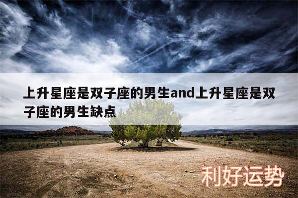 上升星座是双子座的男生and上升星座是双子座的男生缺点