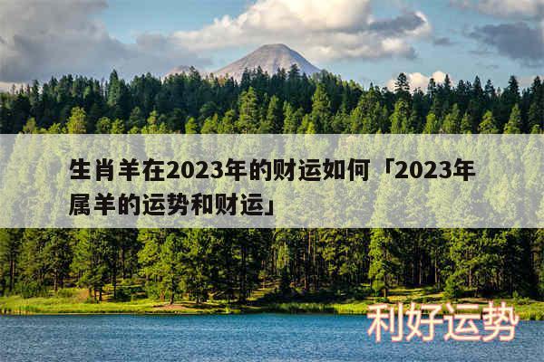 生肖羊在2024年的财运如何及2024年属羊的运势和财运