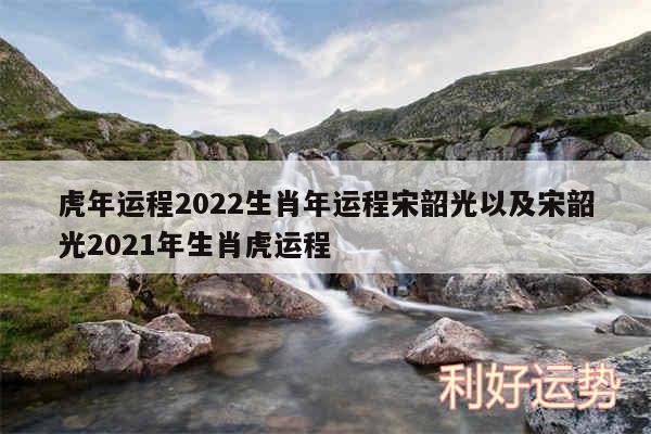 虎年运程2024生肖年运程宋韶光以及宋韶光2024年生肖虎运程