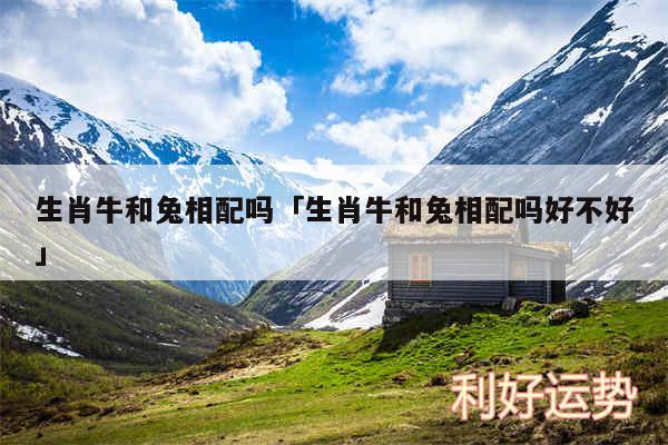 生肖牛和兔相配吗及生肖牛和兔相配吗好不好