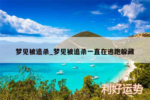 梦见被追杀_梦见被追杀一直在逃跑躲藏