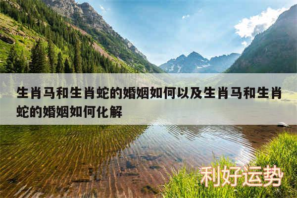 生肖马和生肖蛇的婚姻如何以及生肖马和生肖蛇的婚姻如何化解