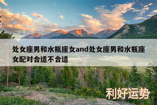 处女座男和水瓶座女and处女座男和水瓶座女配对合适不合适