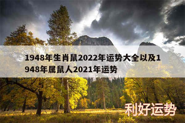 1948年生肖鼠2024年运势大全以及1948年属鼠人2024年运势