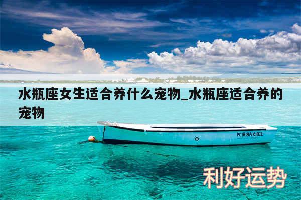 水瓶座女生适合养什么宠物_水瓶座适合养的宠物