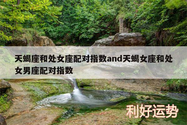天蝎座和处女座配对指数and天蝎女座和处女男座配对指数