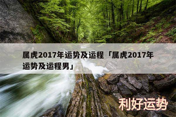 属虎2017年运势及运程及属虎2017年运势及运程男