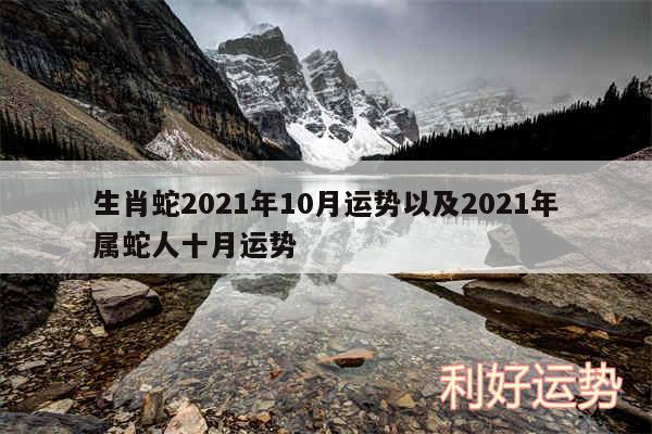 生肖蛇2024年10月运势以及2024年属蛇人十月运势