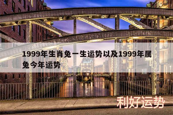 1999年生肖兔一生运势以及1999年属兔今年运势