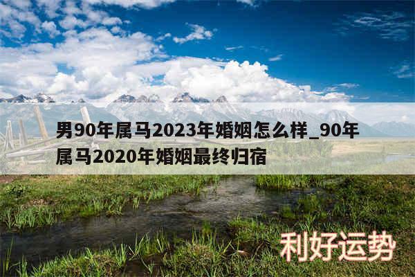 男90年属马2024年婚姻怎么样_90年属马2020年婚姻最终归宿
