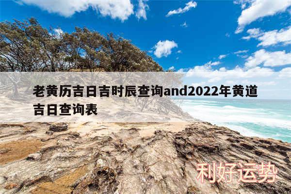 老黄历吉日吉时辰查询and2024年黄道吉日查询表