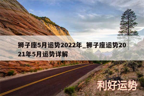 狮子座5月运势2024年_狮子座运势2024年5月运势详解