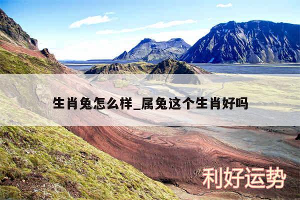 生肖兔怎么样_属兔这个生肖好吗