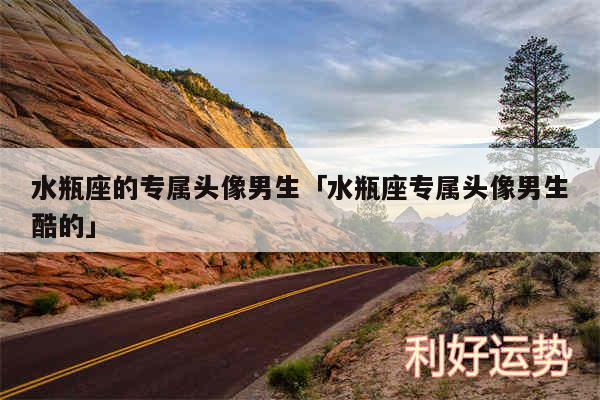 水瓶座的专属头像男生及水瓶座专属头像男生酷的