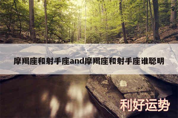 摩羯座和射手座and摩羯座和射手座谁聪明