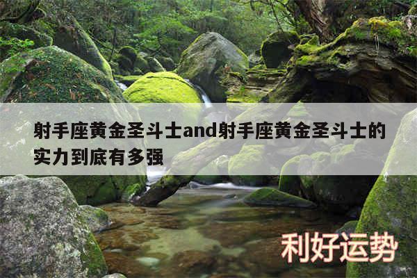 射手座黄金圣斗士and射手座黄金圣斗士的实力到底有多强