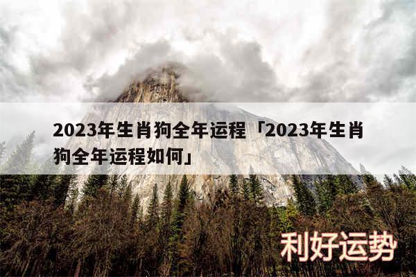 2024年生肖狗全年运程及2024年生肖狗全年运程如何