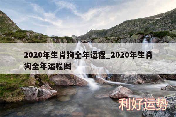 2020年生肖狗全年运程_2020年生肖狗全年运程图