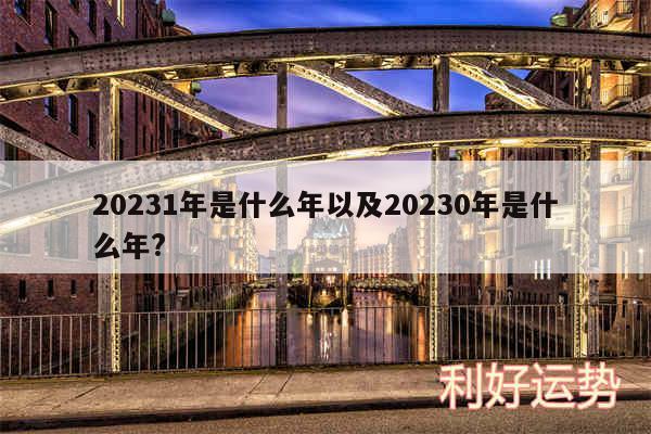 20241年是什么年以及20240年是什么年?