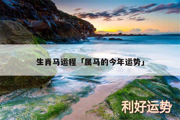 生肖马运程及属马的今年运势