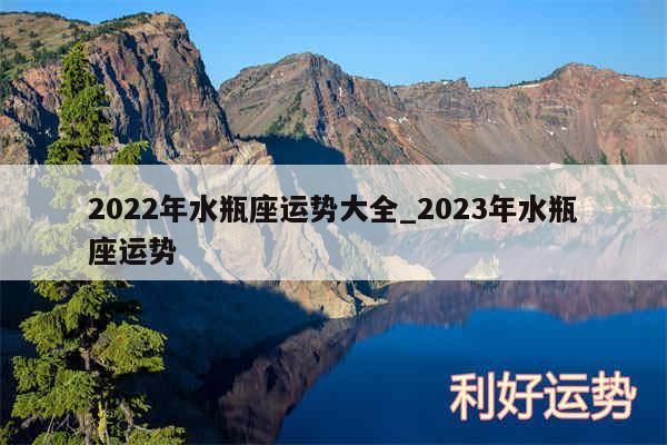 2024年水瓶座运势大全_2024年水瓶座运势