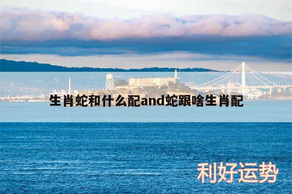 生肖蛇和什么配and蛇跟啥生肖配