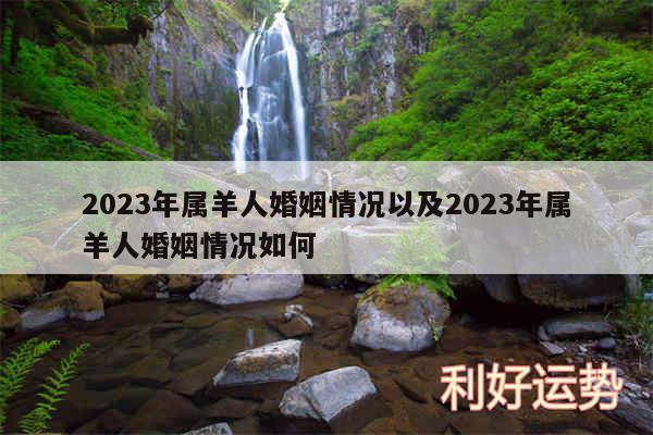 2024年属羊人婚姻情况以及2024年属羊人婚姻情况如何