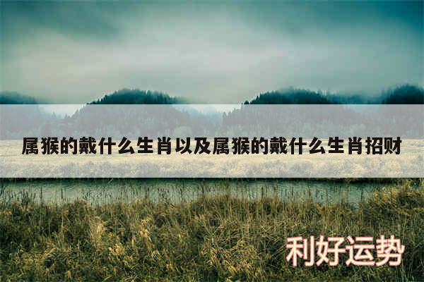 属猴的戴什么生肖以及属猴的戴什么生肖招财