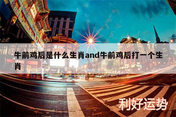 牛前鸡后是什么生肖and牛前鸡后打一个生肖