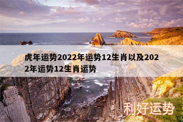 虎年运势2024年运势12生肖以及2024年运势12生肖运势