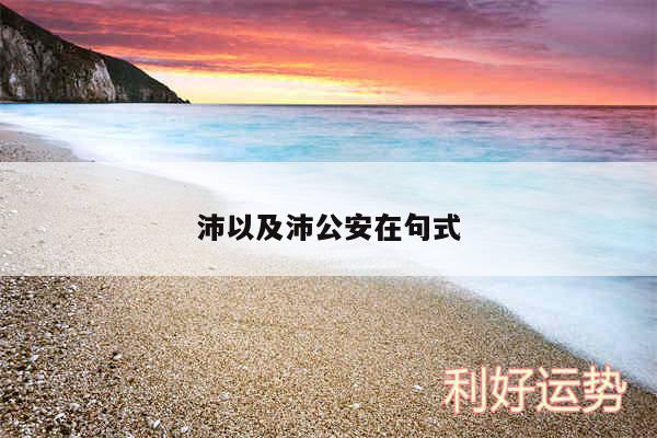 沛以及沛公安在句式