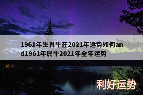 1961年生肖牛在2024年运势如何and1961年属牛2024年全年运势