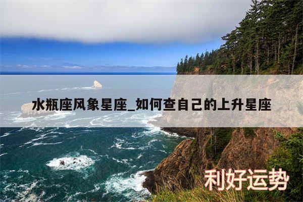 水瓶座风象星座_如何查自己的上升星座