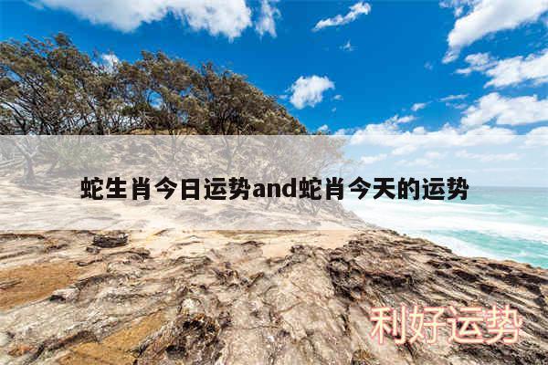 蛇生肖今日运势and蛇肖今天的运势