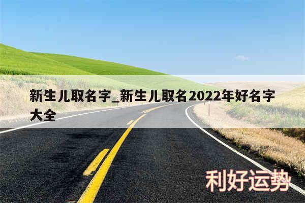 新生儿取名字_新生儿取名2024年好名字大全