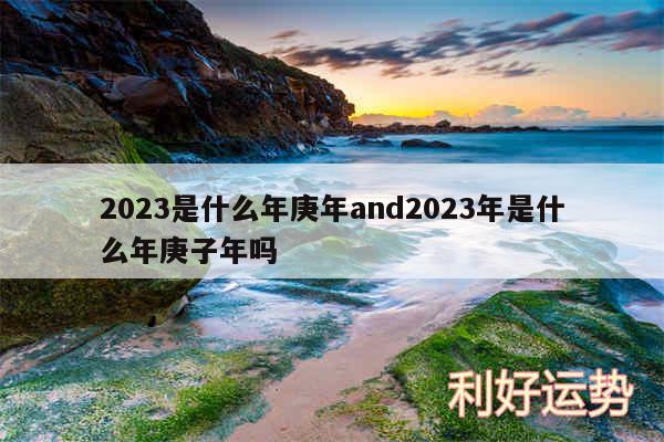 2024是什么年庚年and2024年是什么年庚子年吗