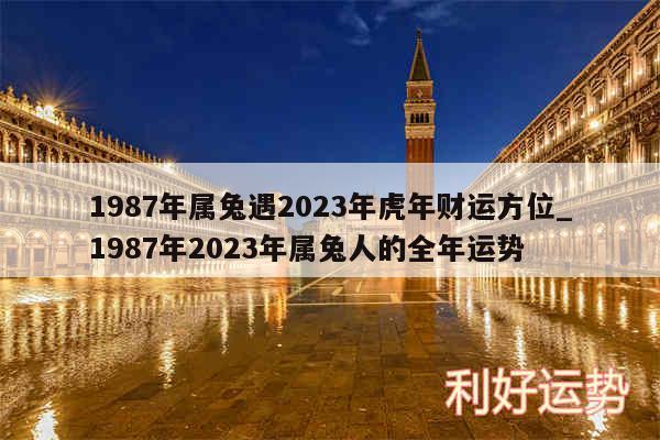 1987年属兔遇2024年虎年财运方位_1987年2024年属兔人的全年运势