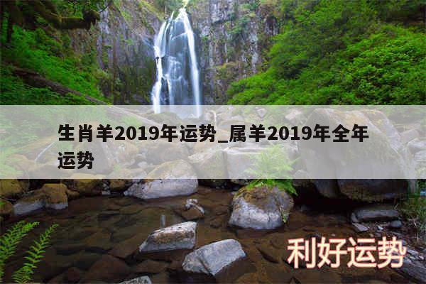 生肖羊2019年运势_属羊2019年全年运势