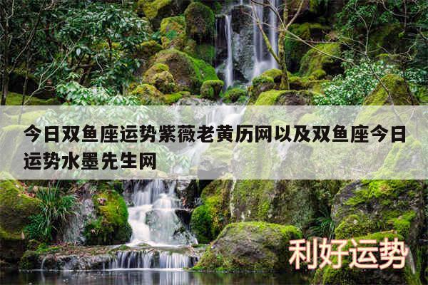 今日双鱼座运势紫薇老黄历网以及双鱼座今日运势水墨先生网