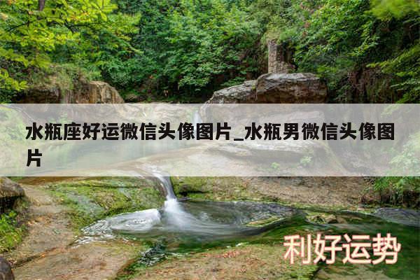 水瓶座好运微信头像图片_水瓶男微信头像图片