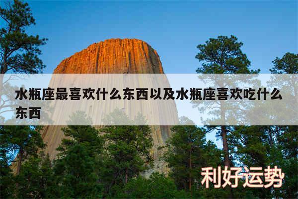 水瓶座最喜欢什么东西以及水瓶座喜欢吃什么东西