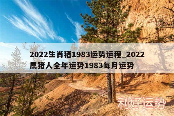 2024生肖猪1983运势运程_2024属猪人全年运势1983每月运势