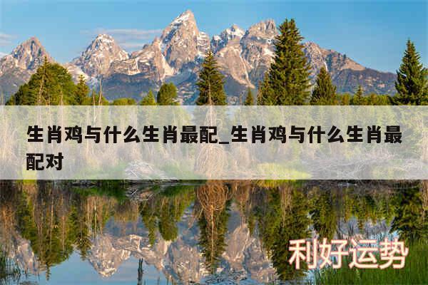 生肖鸡与什么生肖最配_生肖鸡与什么生肖最配对