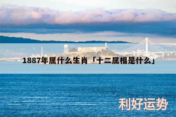 1887年属什么生肖及十二属相是什么