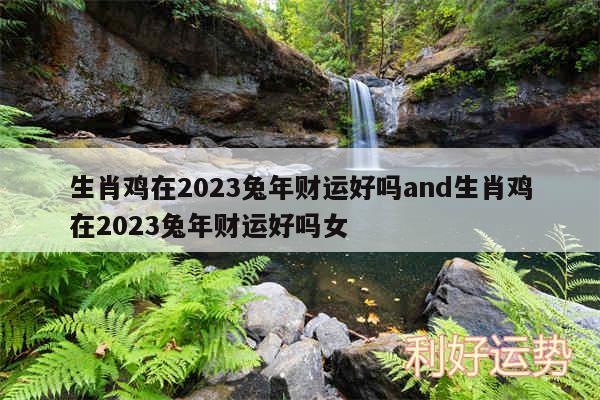 生肖鸡在2024兔年财运好吗and生肖鸡在2024兔年财运好吗女